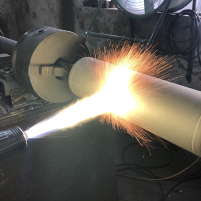 Oxyacetylene spray welding